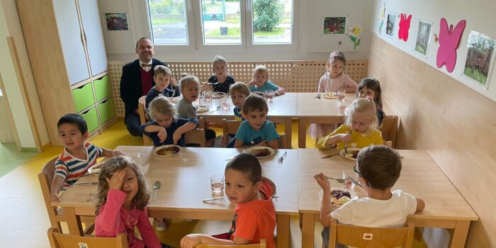 Milá návštěva pana primátora v naší mateřince