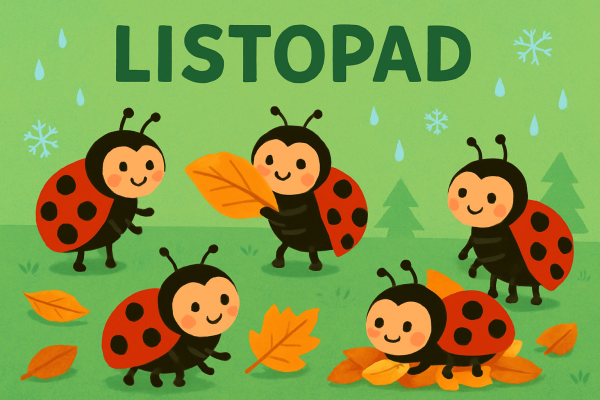 Berušky – listopad