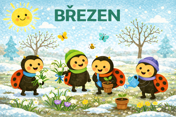 Berušky – březen