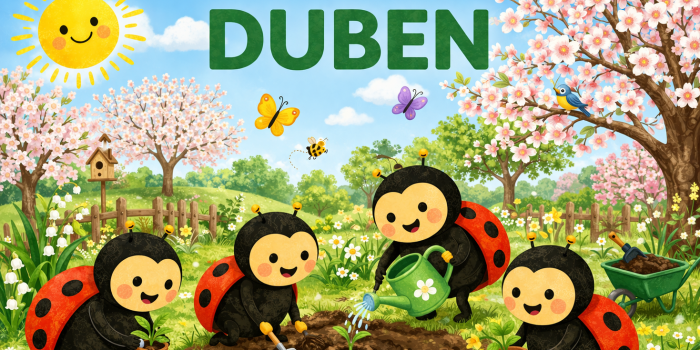 Berušky – duben