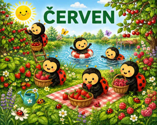 Berušky – červen