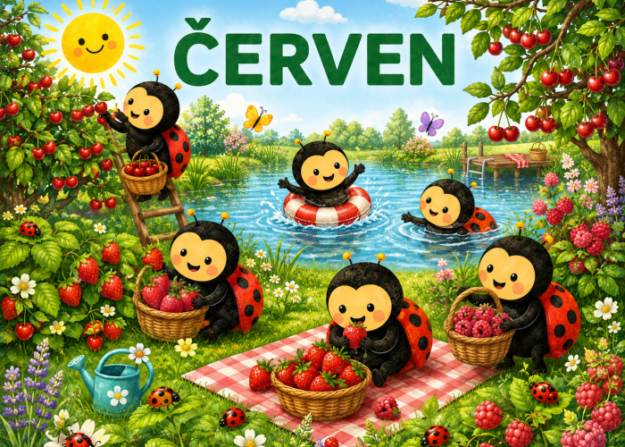 Berušky – červen